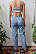 Light Wash Straight Leg Jeans