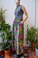 Sixties Beaded Maxi Dress