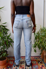 Faded And Worn 501s