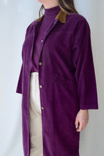 Mulberry Corduroy Trench