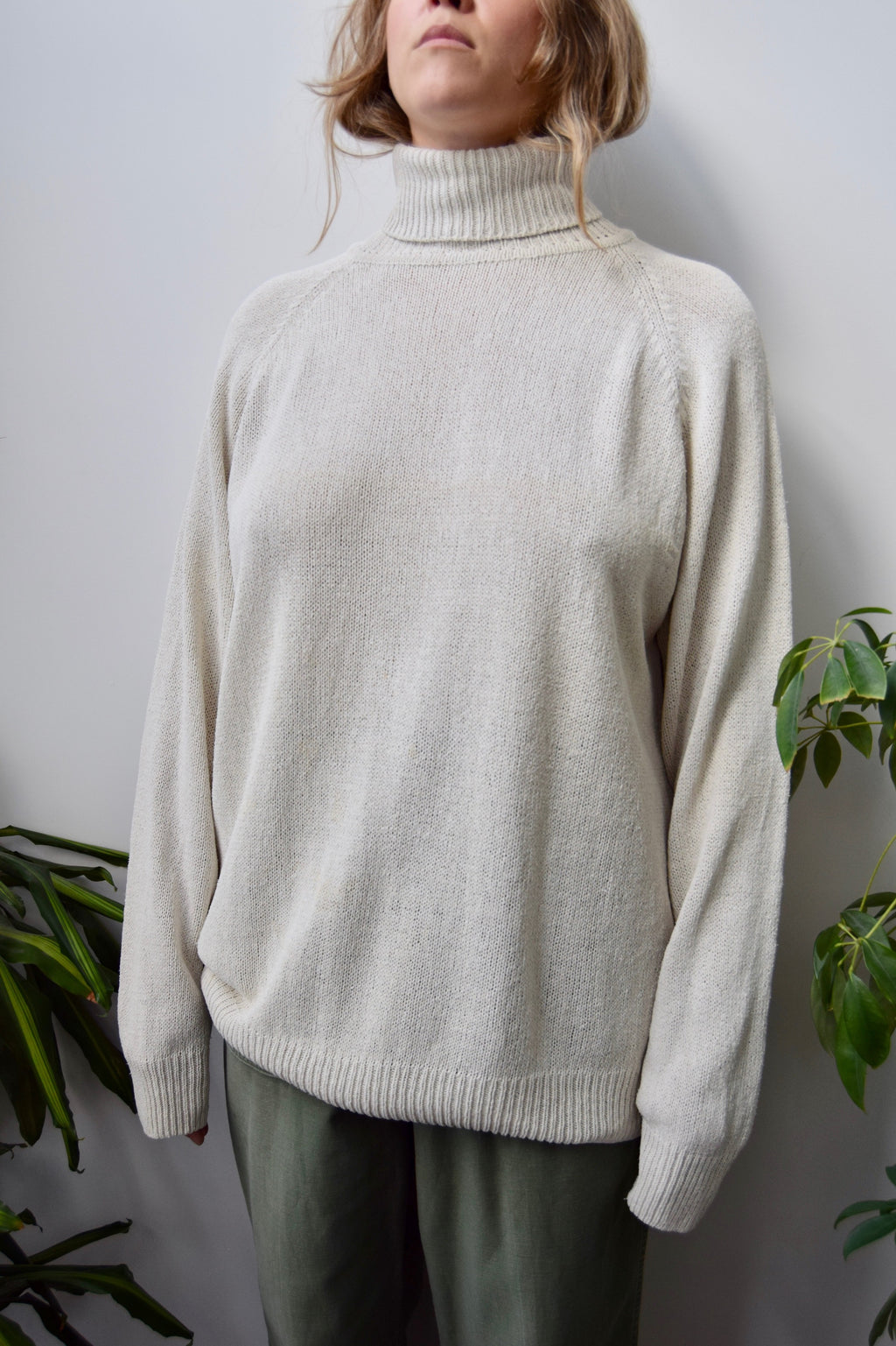 Silk Knit Turtleneck