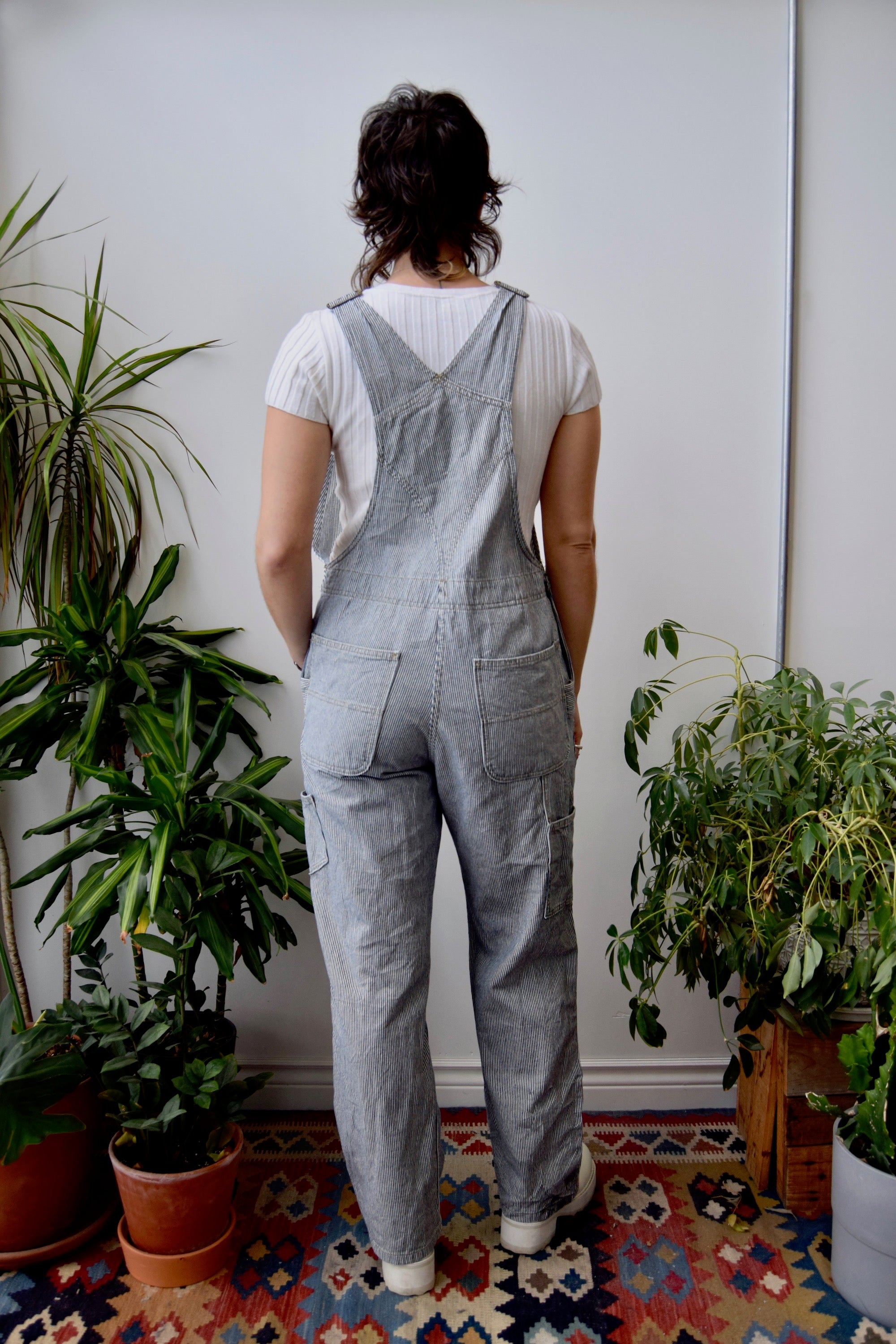 Carhartt Hickory Stripe Overalls