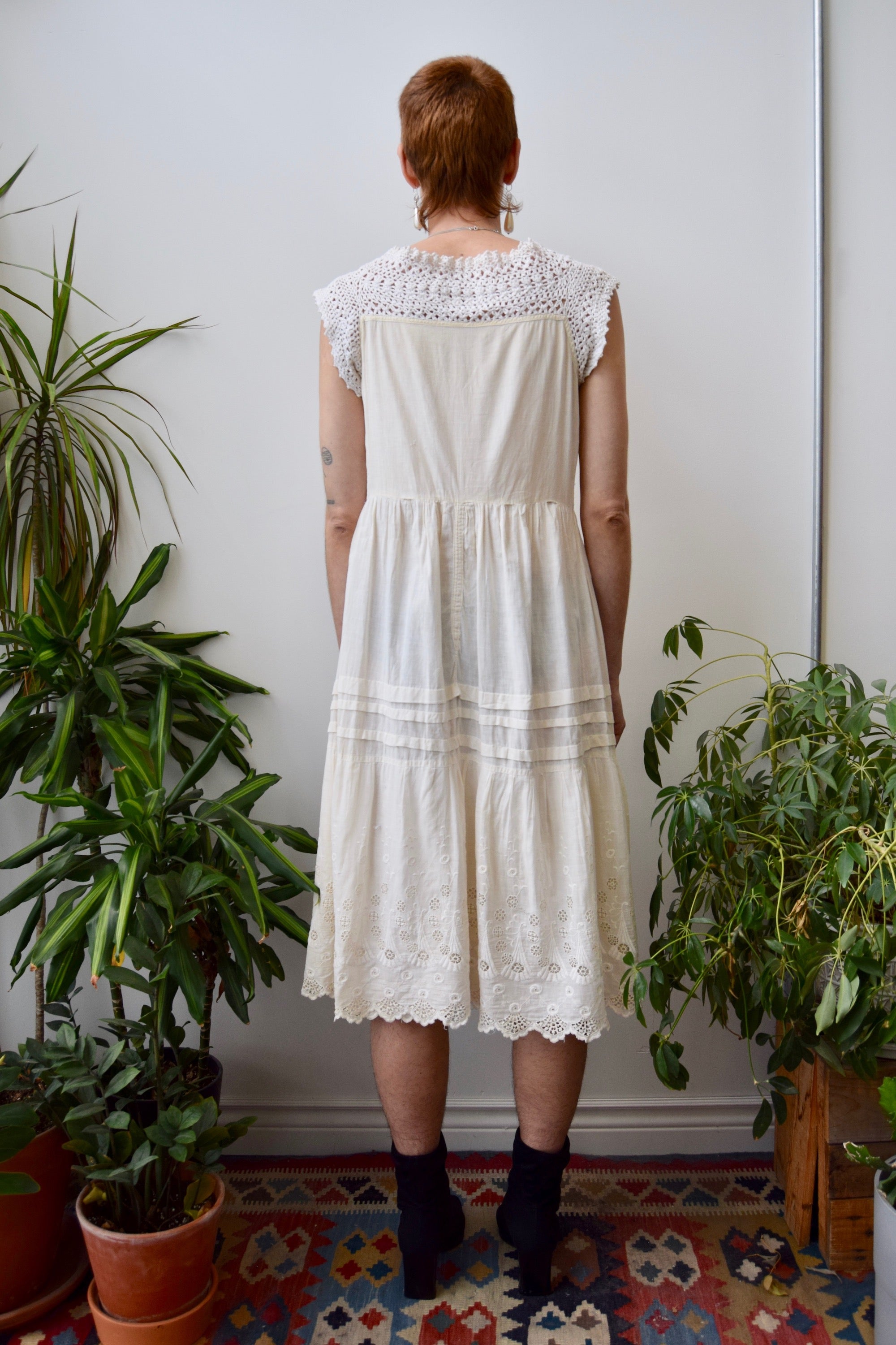 Antique Cotton Whimsy Dress