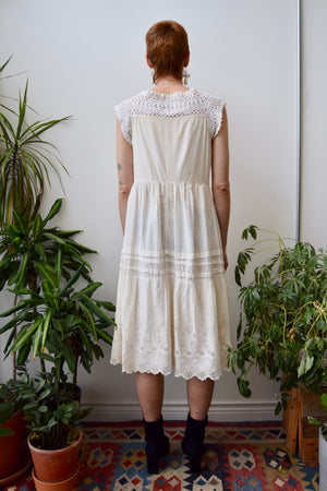 Antique Cotton Whimsy Dress