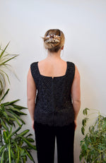 Vintage 50s/60s Beaded Top