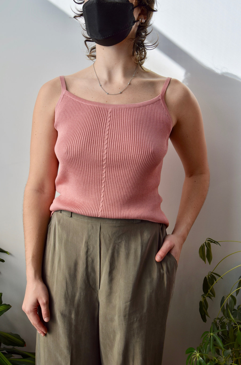 Rosie Silk Knit Tank