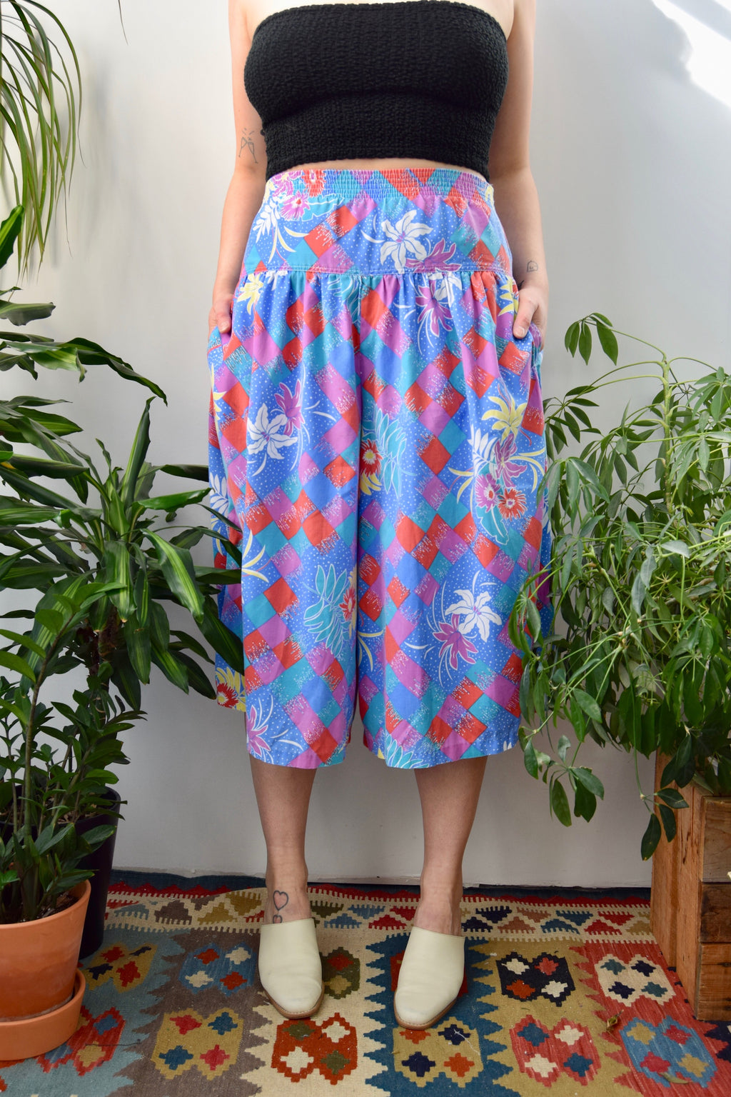 Eighties Tropical Culottes