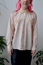Blush Embroidered Blouse
