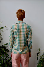 Seventies Plaid Blouse