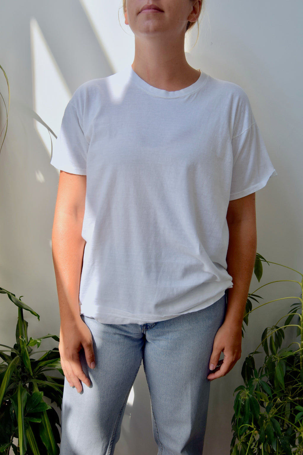 Classic Soft White Tee