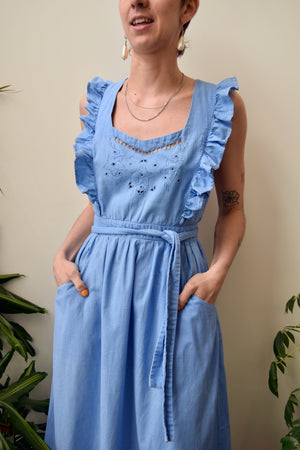 1970s Indian Cotton Pinafore