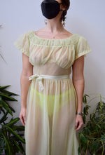 Citrus Chiffon Nightie