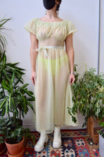 Citrus Chiffon Nightie