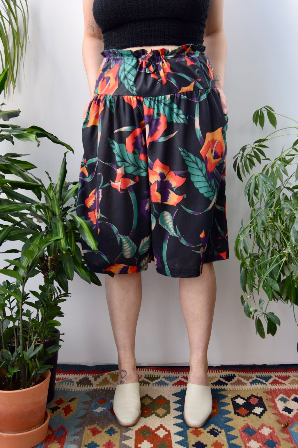 Eighties Cala Lily Culottes