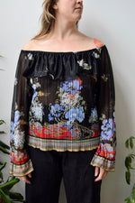 Seventies Off The Shoulder Top