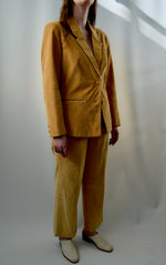 Golden Corduroy Suit