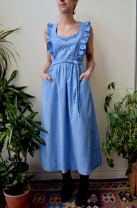 1970s Indian Cotton Pinafore