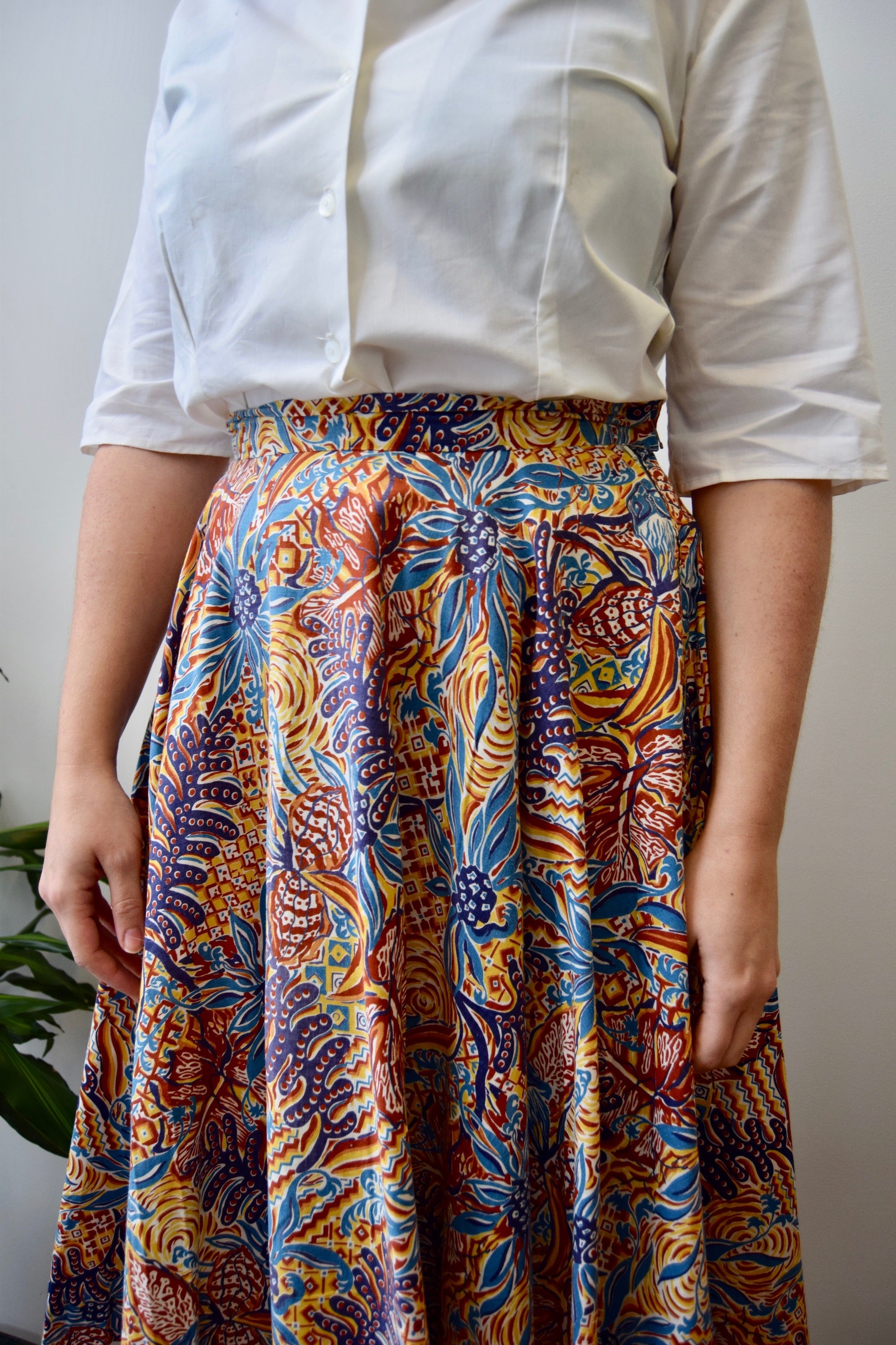 Vintage Foliage Skirt