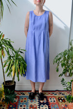 Periwinkle Linen Dress