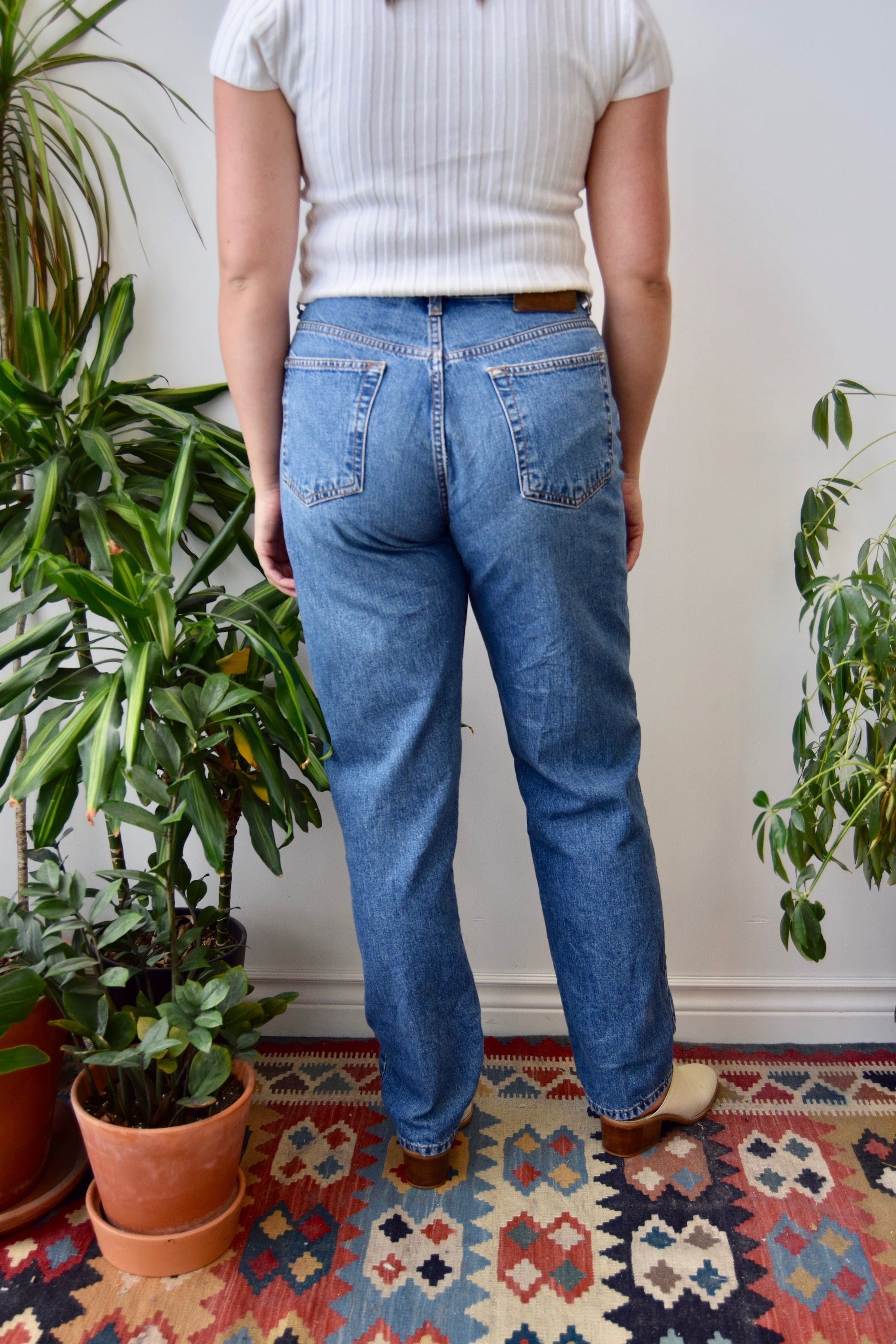 CK Button Fly Jeans