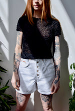 Sheer Crinkle Top