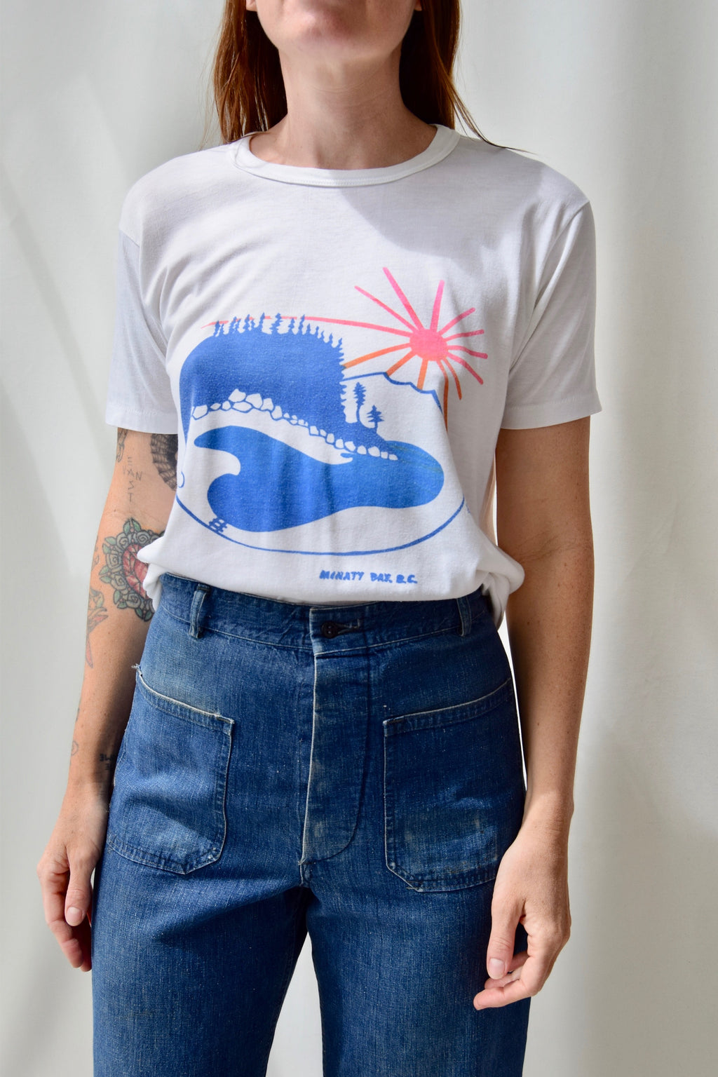 80's White "Beach Jam" T-Shirt