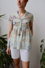 Mint Baby Blouse
