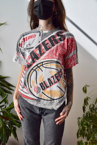All Over Print Portland Blazers T-Shirt