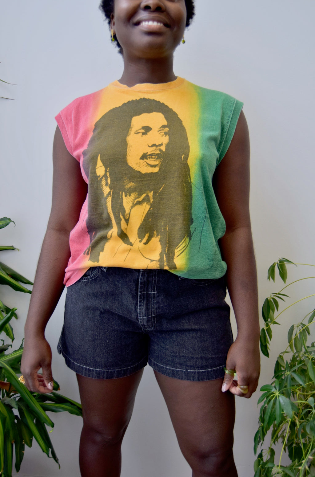 Eighties Bob Marley Sleeveless Tee