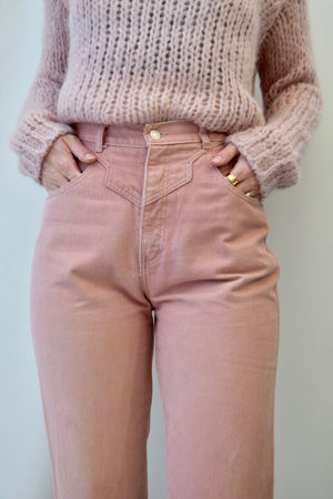 Dusty Rose Western Jeans