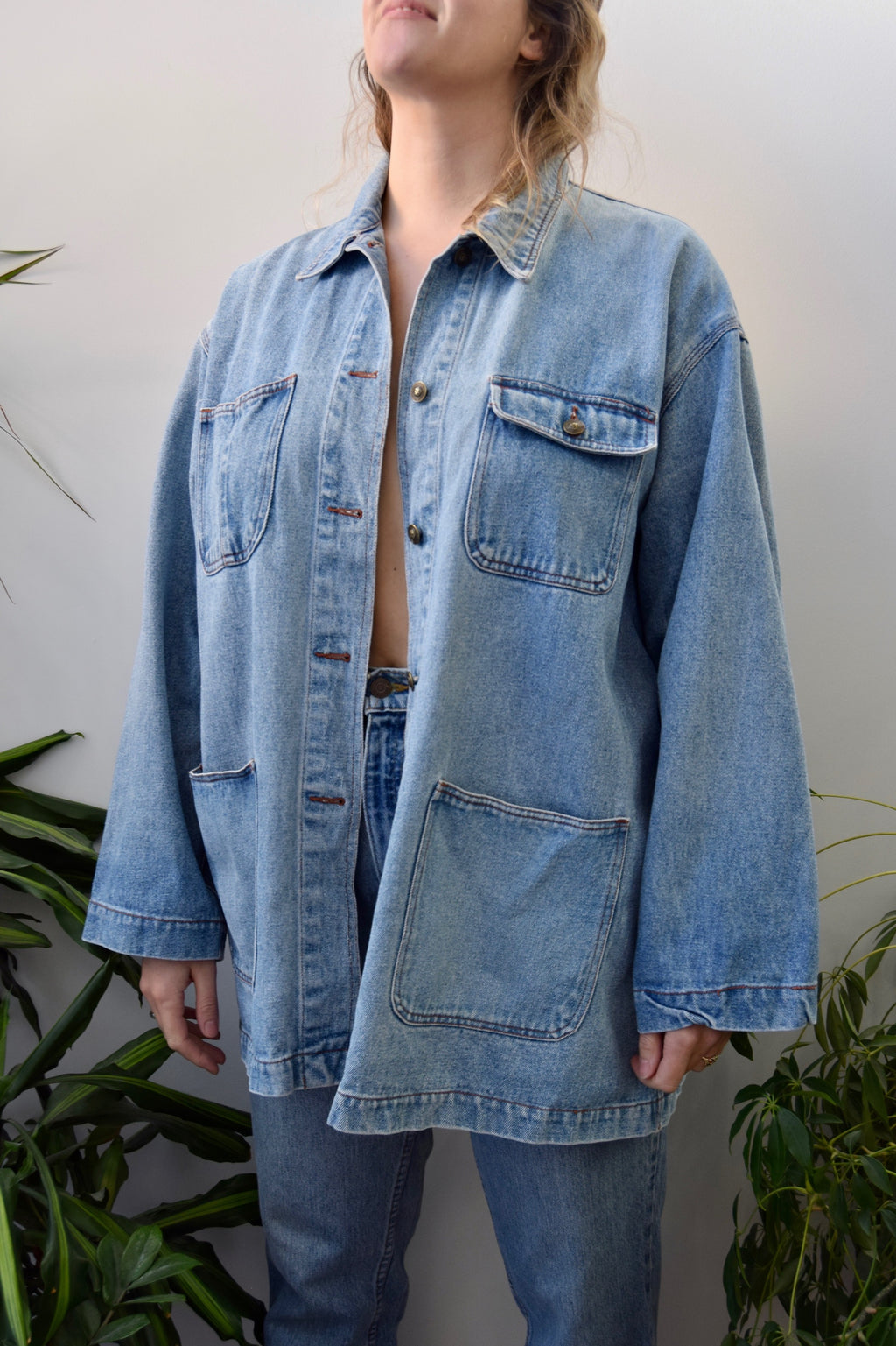 Nineties Denim Chore Coat