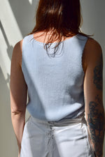 Powder Blue Knit Tank