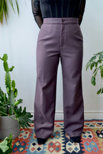 Purple Levi's Wide Leg Trousers