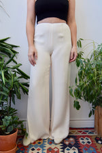 Diane Keaton Silk Trousers