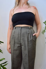 Micro Houndstooth Trousers