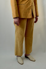 Golden Corduroy Suit