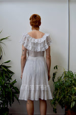 Gauzy Lace Summer Dress