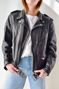 Perfecto Schott NYC Black Leather Jacket