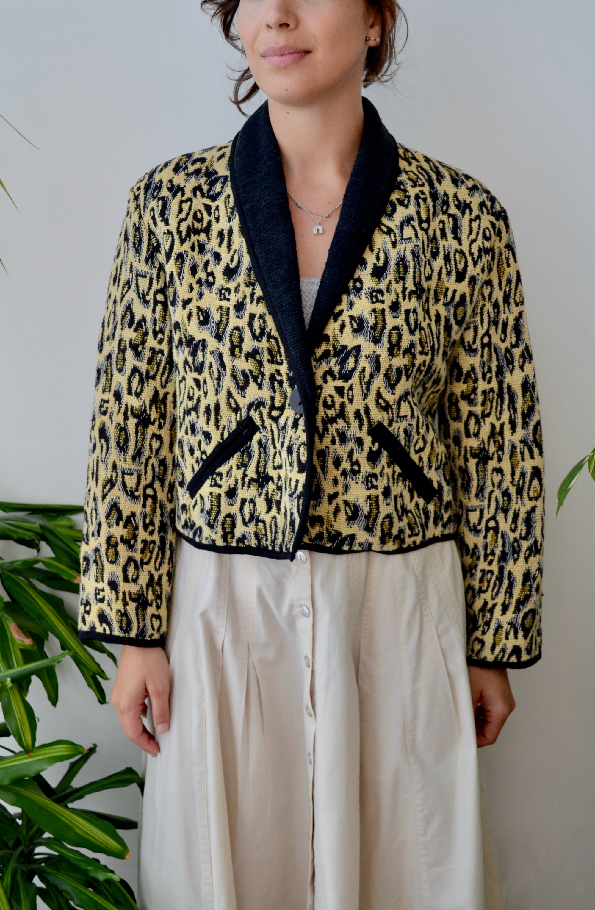 Leopard Cotton Coat
