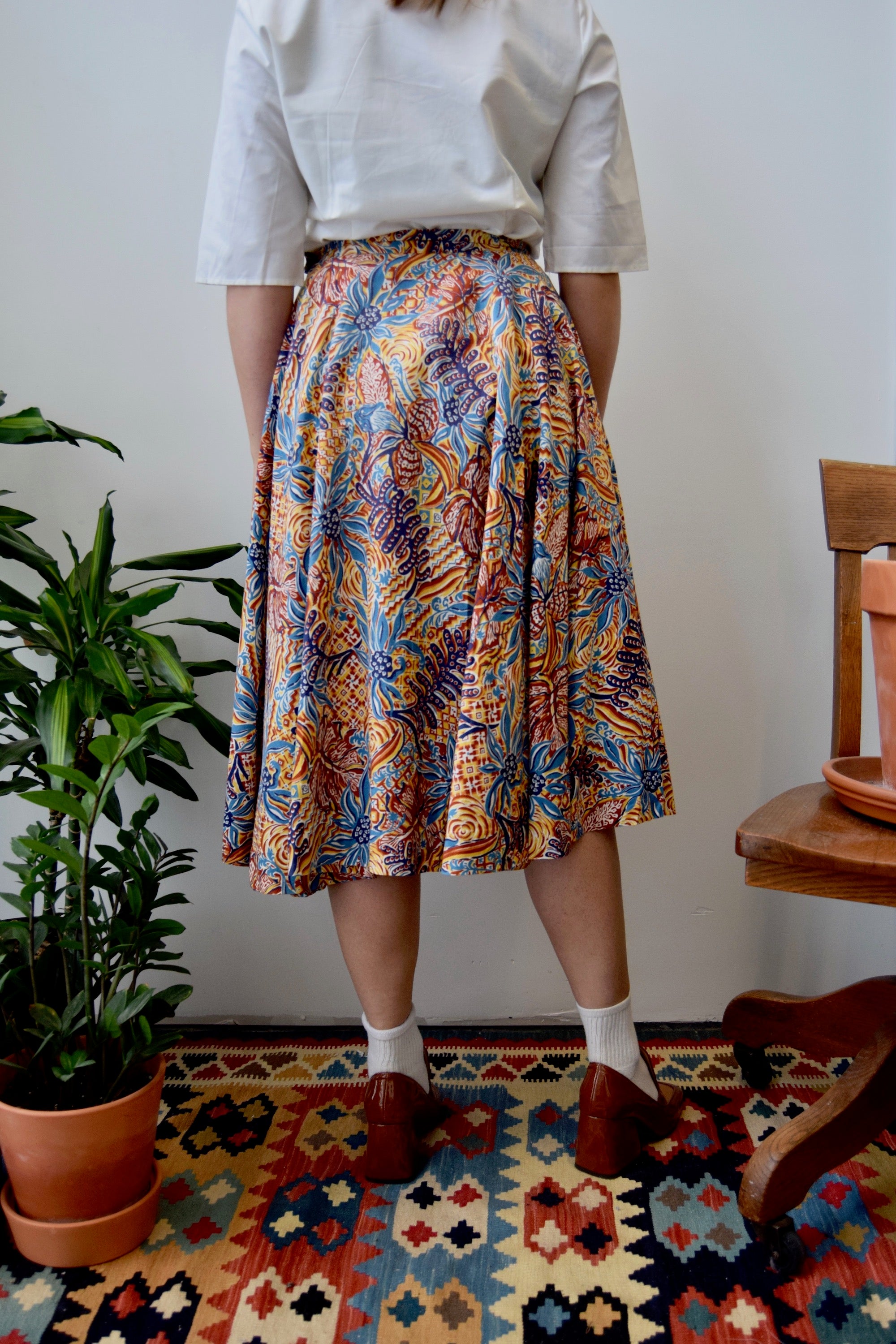 Vintage Foliage Skirt