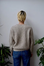 Just Right Oatmeal Irish Knit