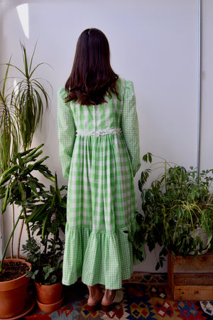 Gingham Statement Dress