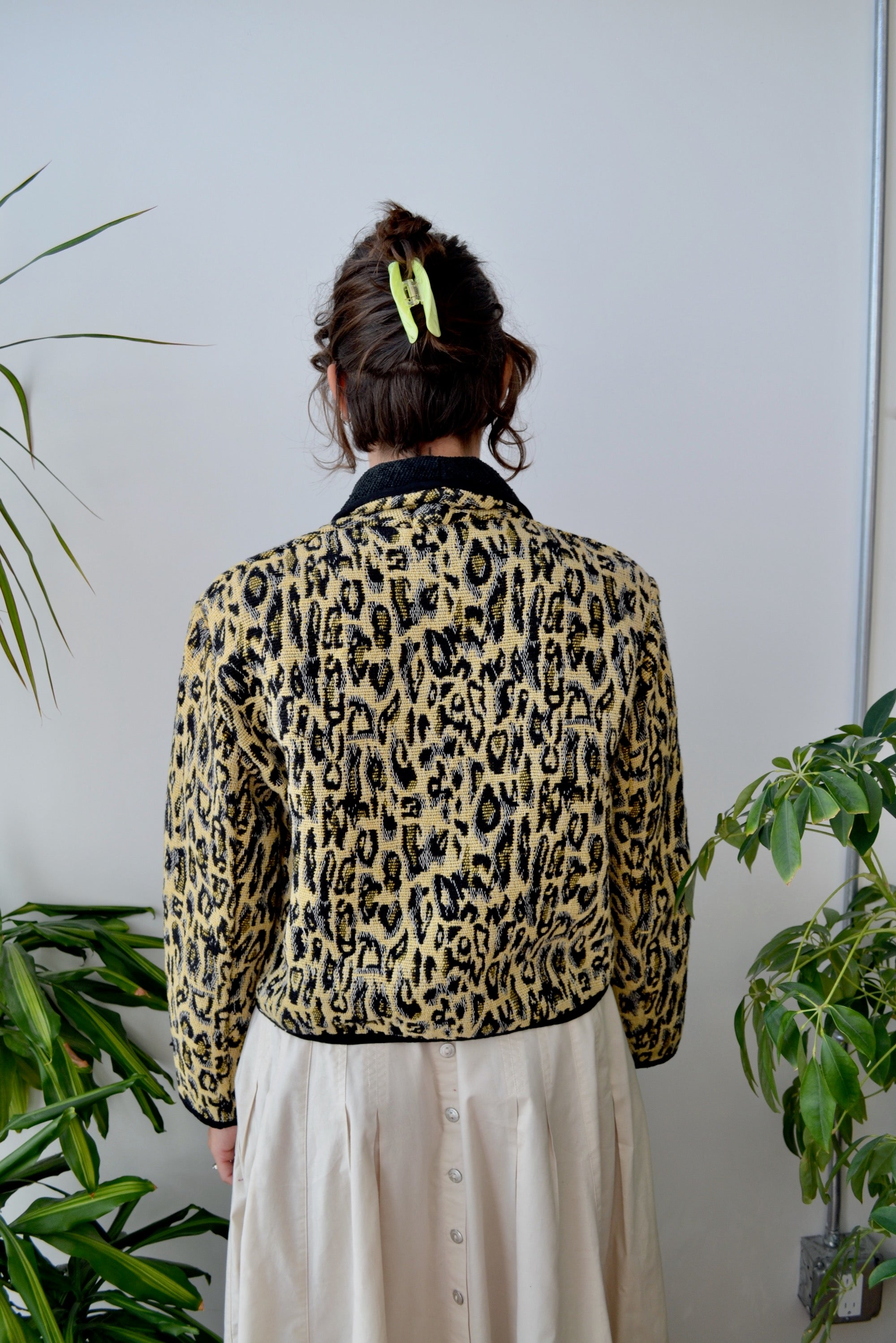 Leopard Cotton Coat