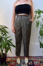 Micro Houndstooth Trousers