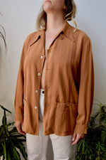 Fifties "Tailored by McGregor" Gabardine Shirt Jacket