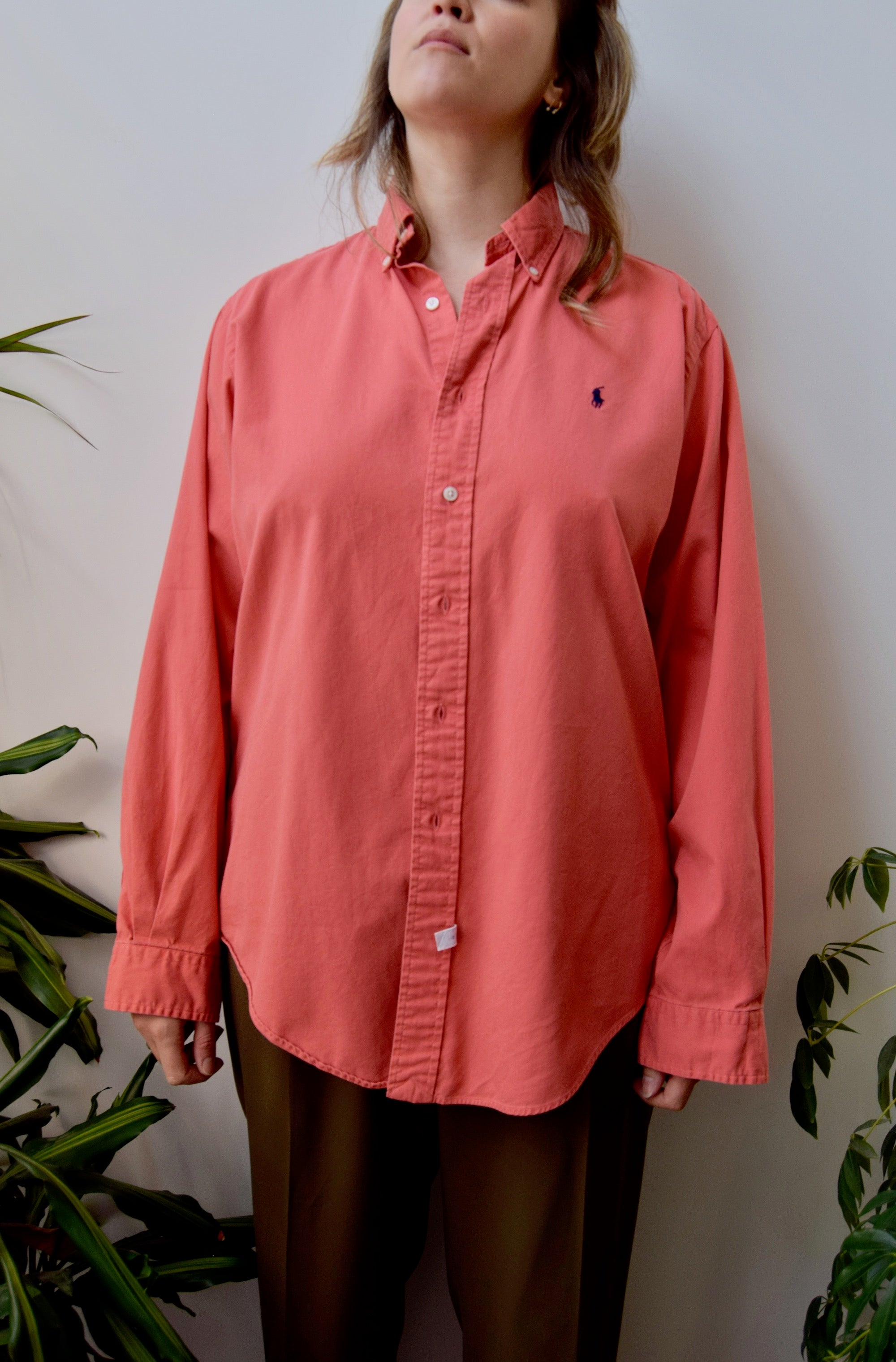 Ralph Lauren Salmon Button Up