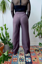 Purple Levi's Wide Leg Trousers