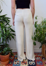 Diane Keaton Silk Trousers