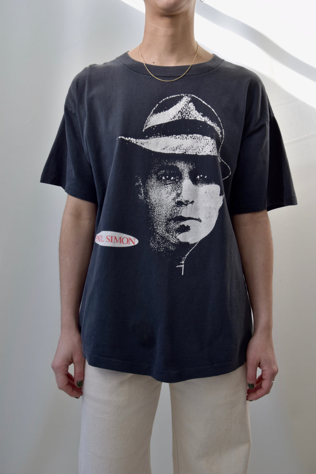 Vintage 91 Paul Simon Born At The Right Time Tour T-Shirt