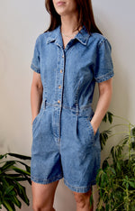 Classic Denim Romper